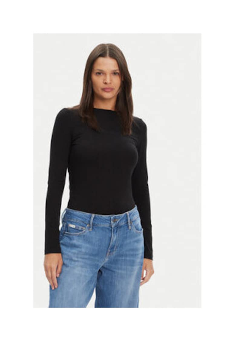 Bluza uni cu maneci lungi