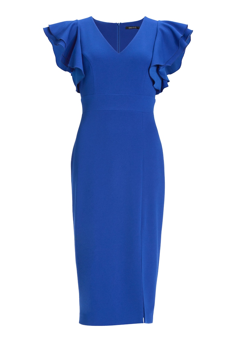 Rochie dama  5AI18400 - Poliester - Albastru