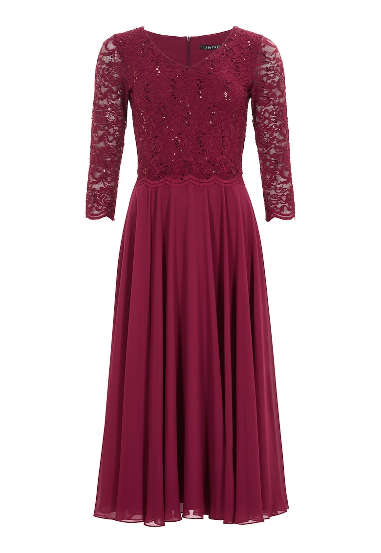 Rochie dama  5AI08900 - Poliester - Visiniu