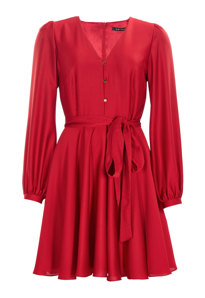 Rochie dama  5AI13900 - Poliester - Rosu