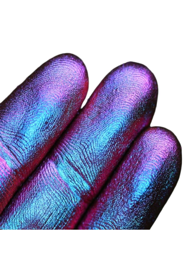 Pigment PK34(violet-albastru-turcoaz-cupru) Multichrome pentru machiaj  1g