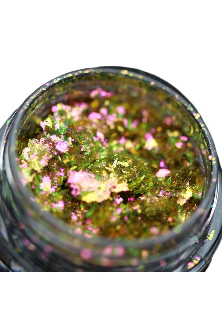 Pigment fulgi -  PK121 - verde-rose-bronze - stralucitor