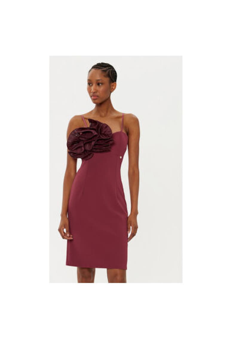 Rochie dama -  305119261 - Poliester - Rosu