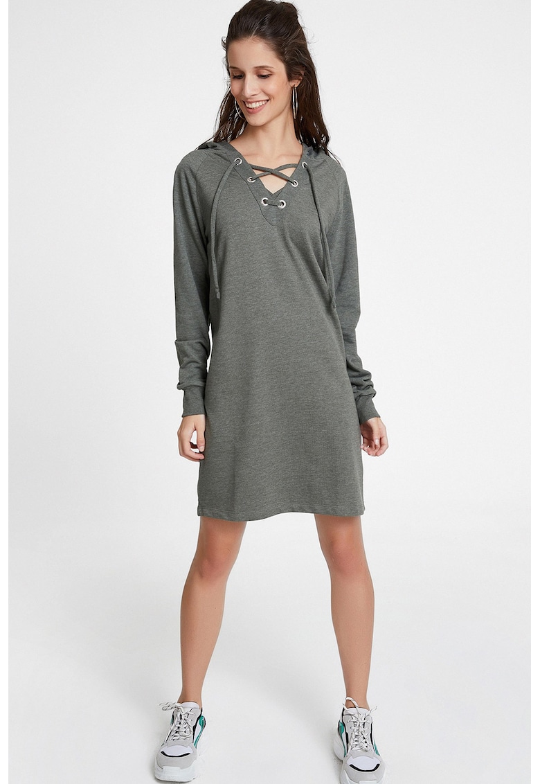 Rochie-hanorac - Grej