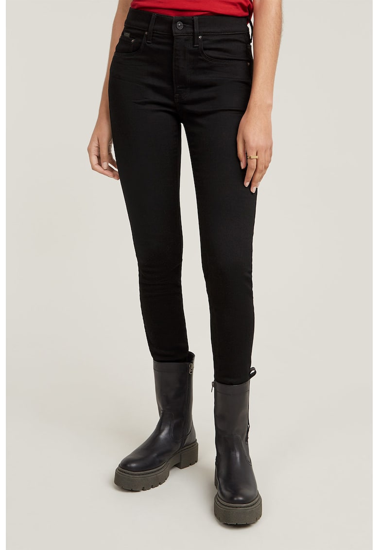Blugi skinny 3301 - Negru