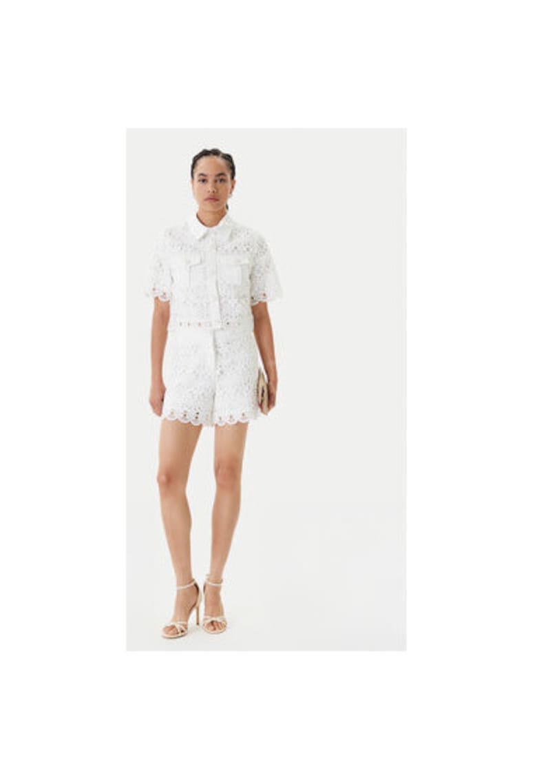 Camasa dama  251-CREMA - Poliester - Alb