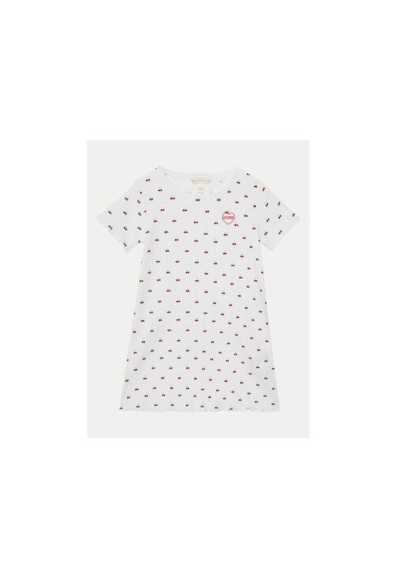 Rochie stil tricou din amestec de bumbac organic