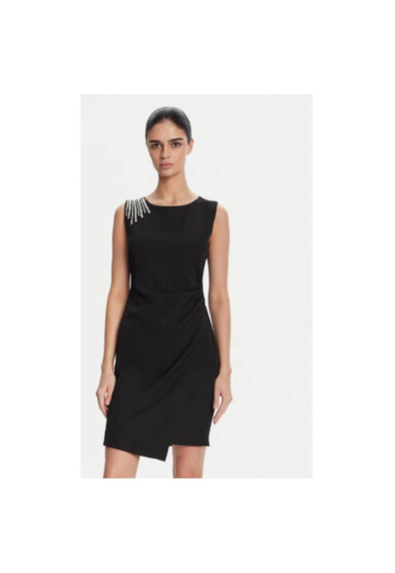Rochie dama  ACAB000805 - Poliester/Elastan - Negru