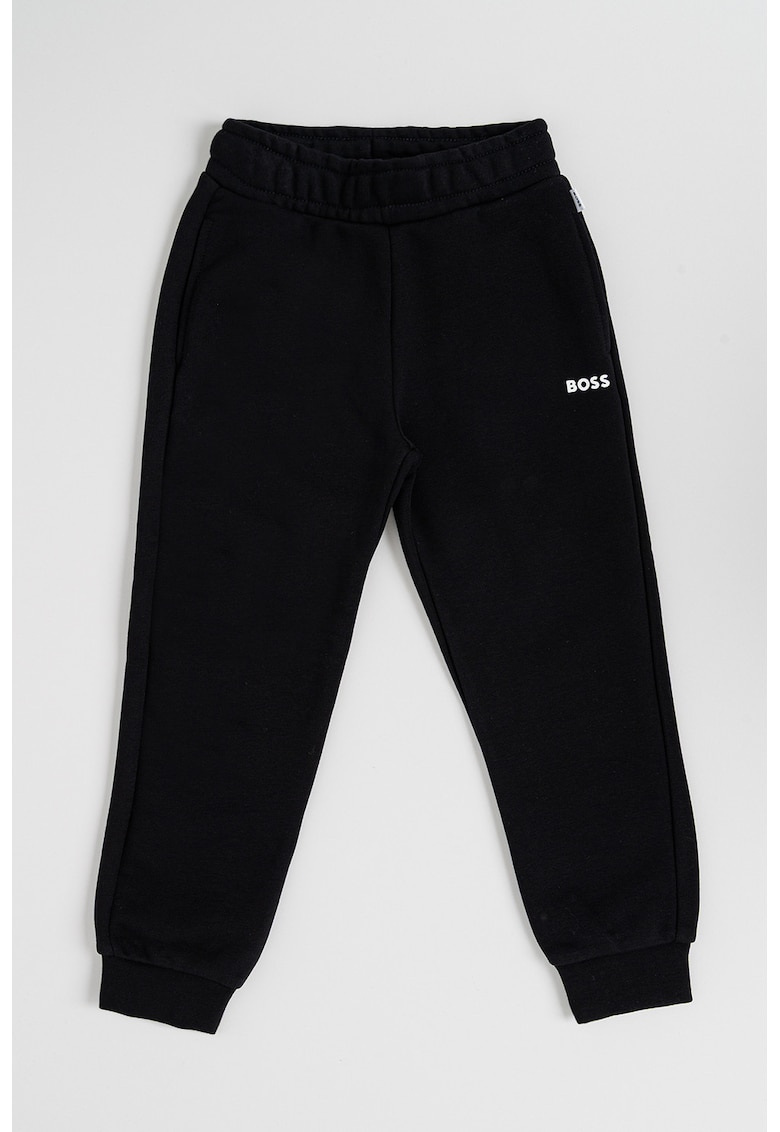 Pantaloni de trening conici cu buzunare - Negru