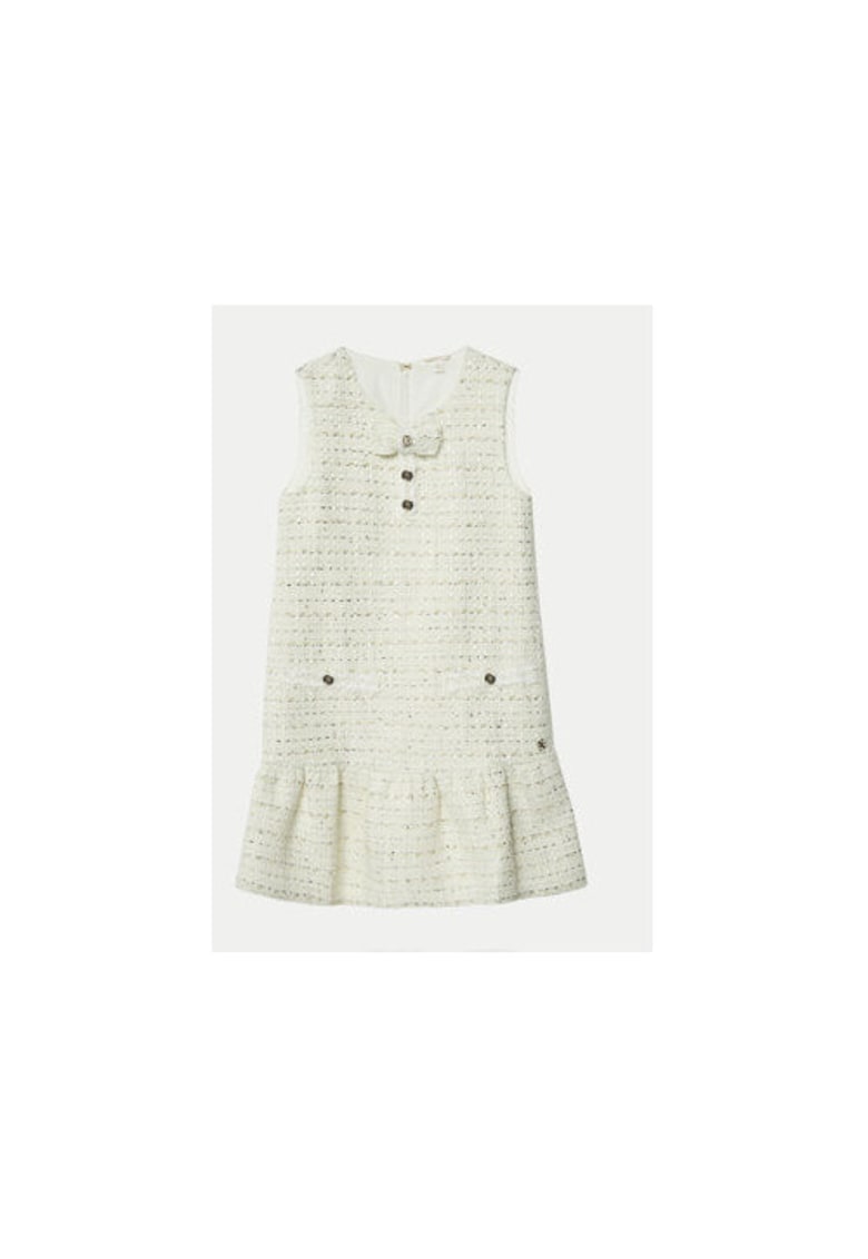 Rochie din tuid cu buzunare