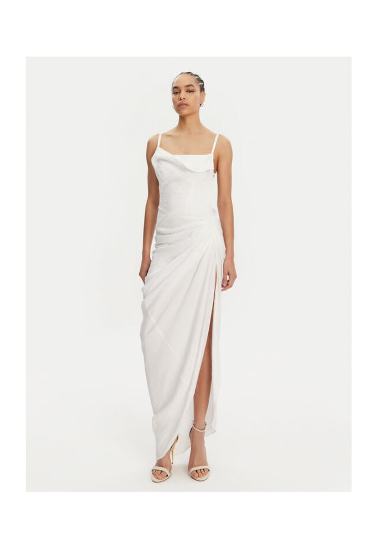 Rochie dama  21E243DR0011020 - Viscoza/Poliamida - Alb