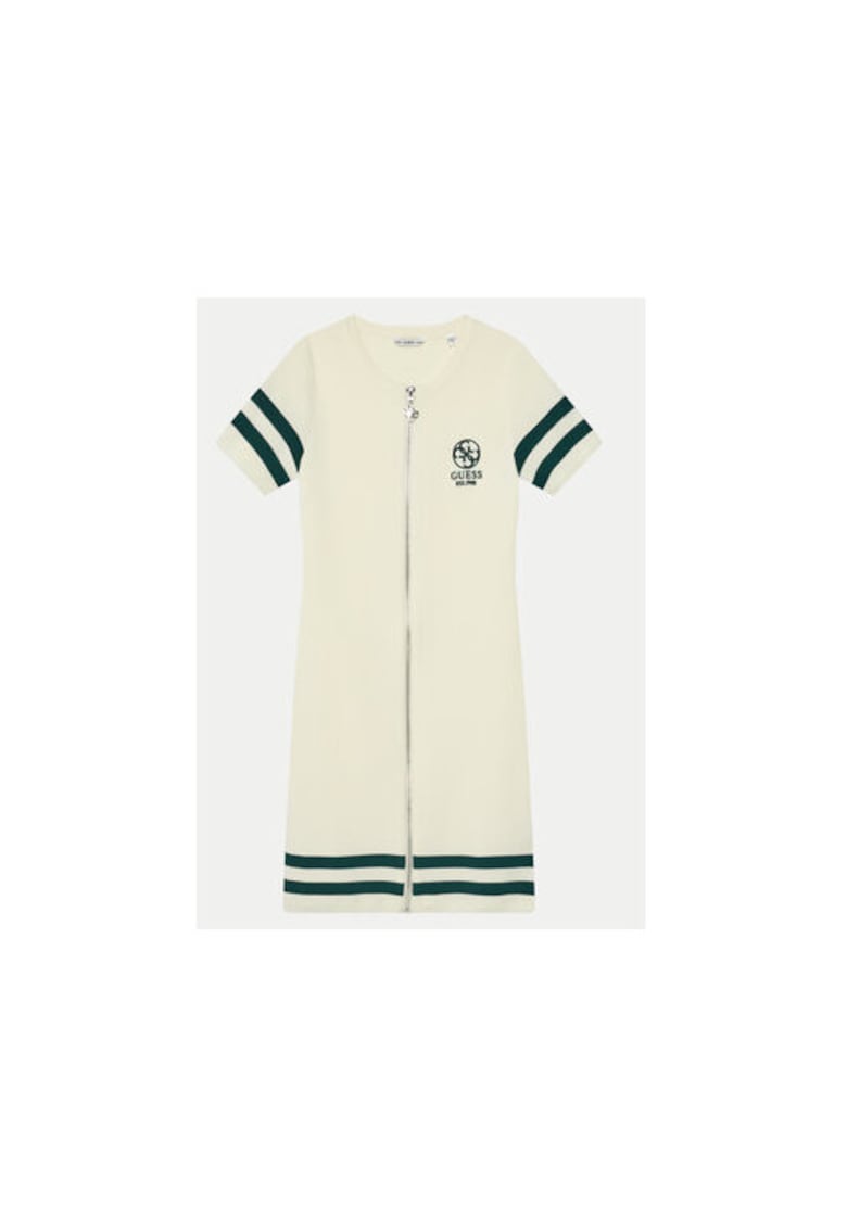 Rochie tricotata cu fermoar