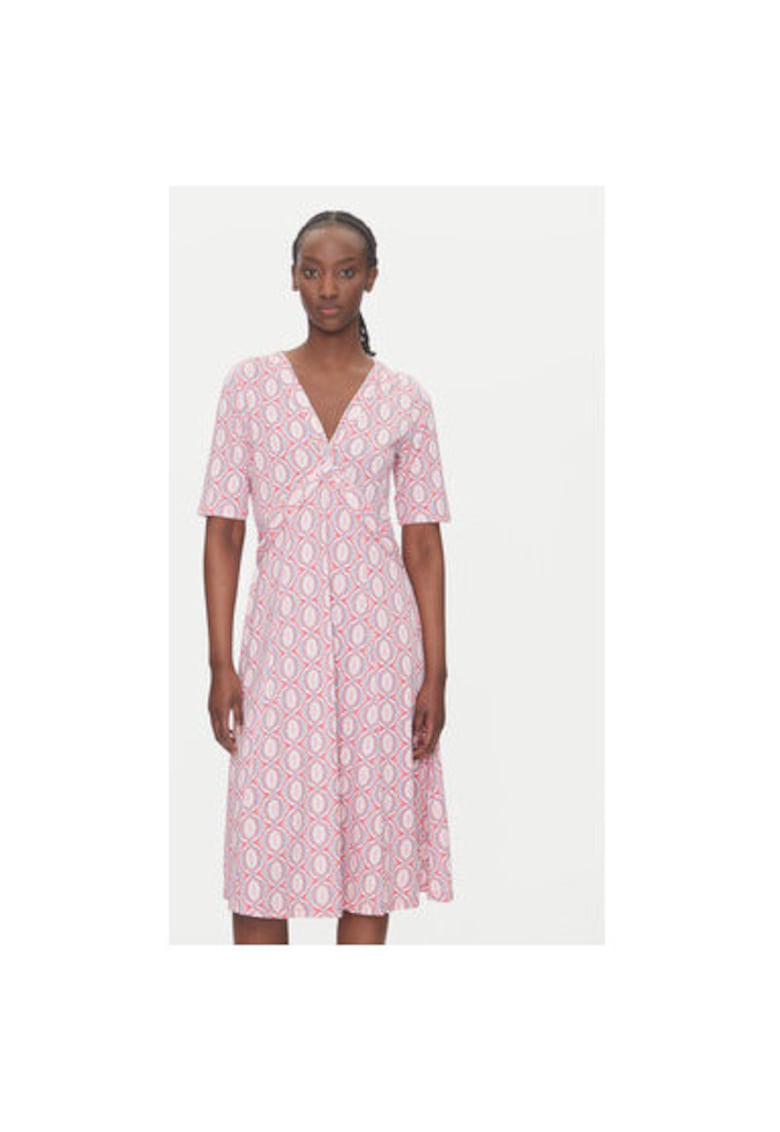 Rochie dama  13002030 - Bumbac/Modal - Roz - Roz