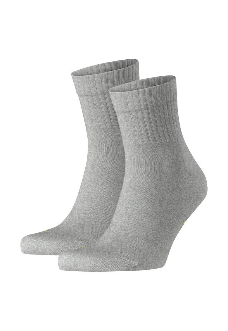 Set de sosete lungi unisex - 2 perechi - Gri deschis