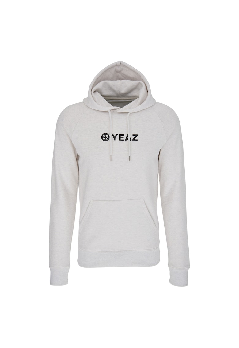 Oferte la Hanorac unisex din amestec de bumbac organic cu imprimeu logo CUSHER 29545 - Bej