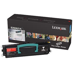 Toner Lexmark negru | 3500pgs | E250