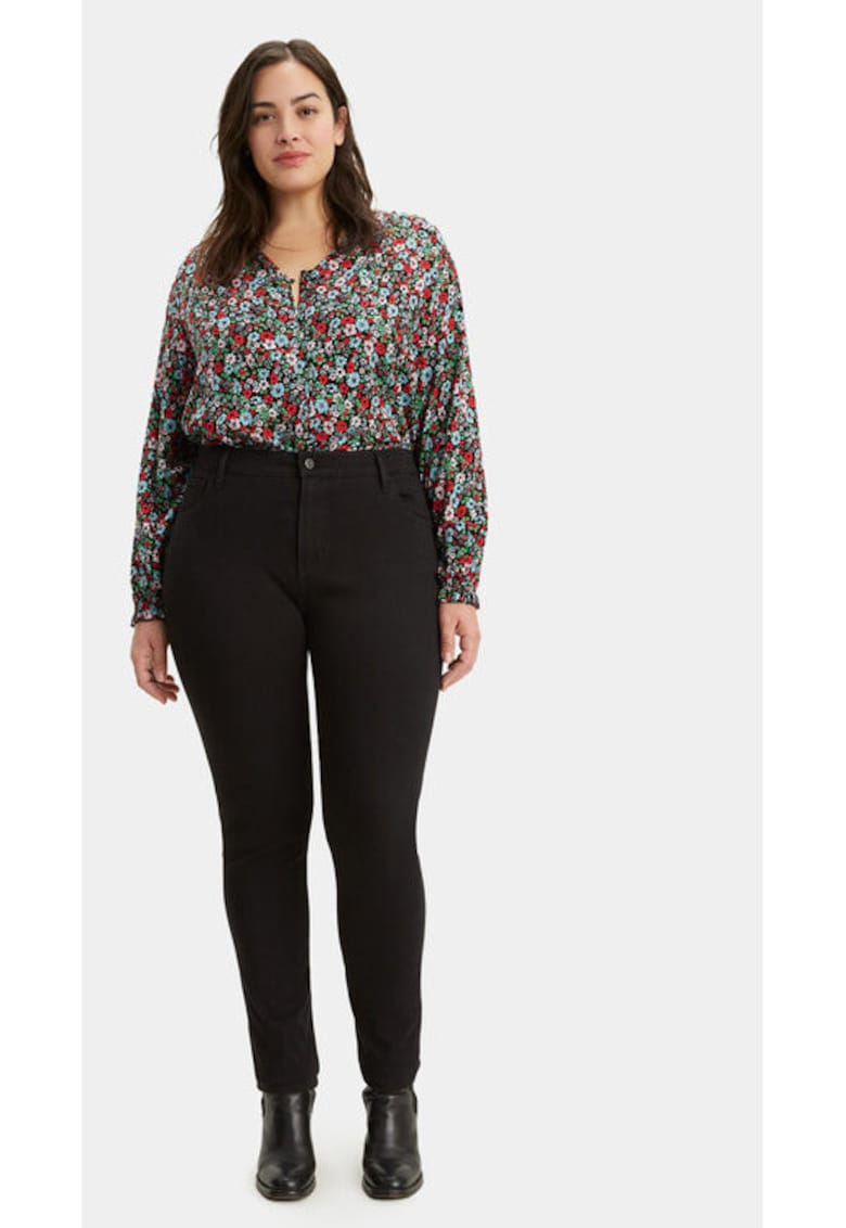 Blugi dama -  303866006 - Bumbac/Poliester - Negru - Negru
