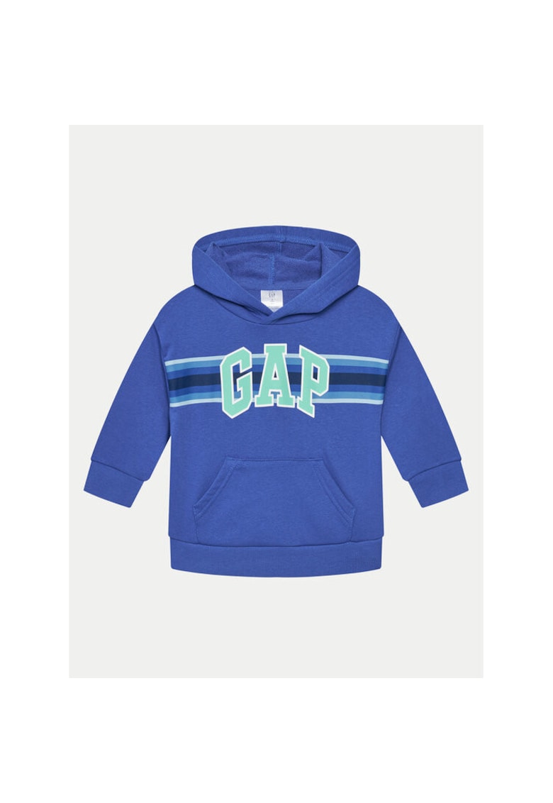 Bluza baieti  707550-04 - Bumbac /Poliester reciclat - Albastru - Albastru