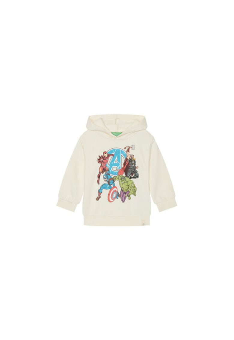 Bluza baieti  3PQMG2012 - Bumbac - Bej - Bej
