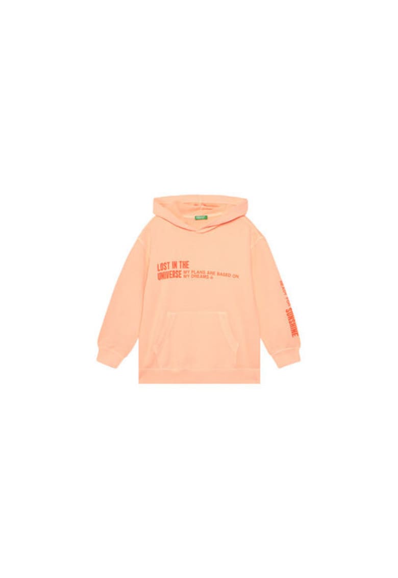 Bluza baieti  3WITC204G - Bumbac - Portocaliu - Portocaliu