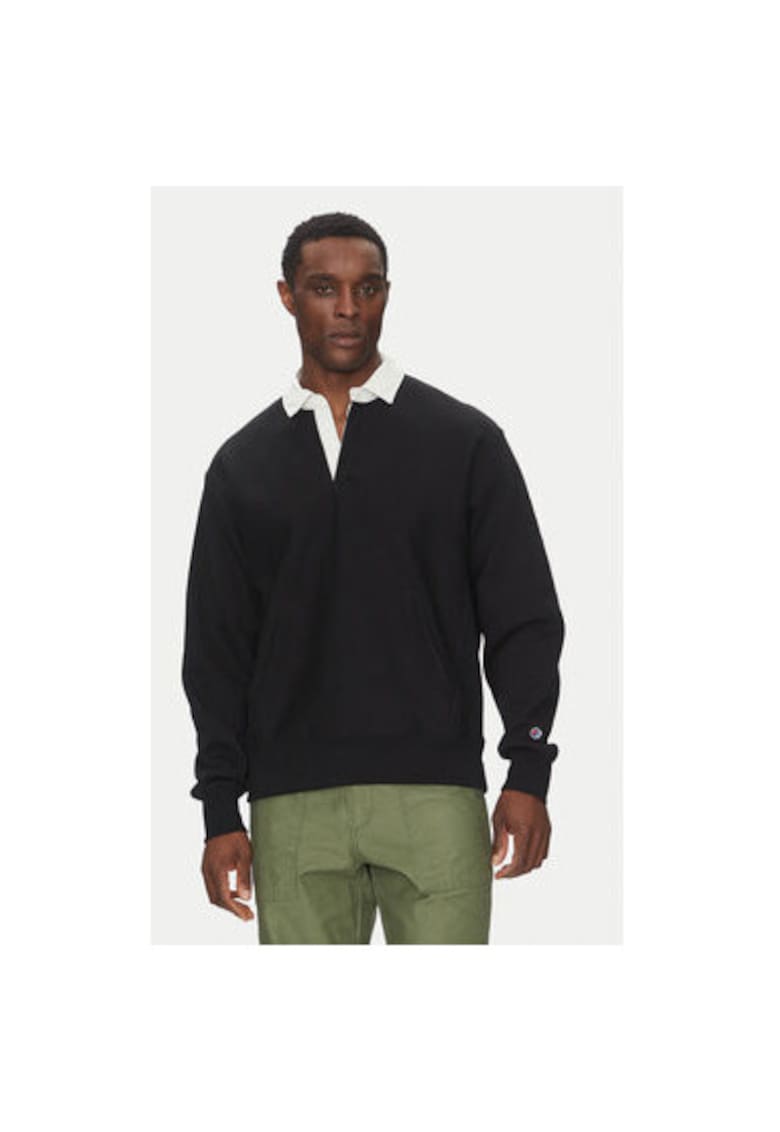 Bluza barbati  220760 - Bumbac/Poliester - Negru - Negru