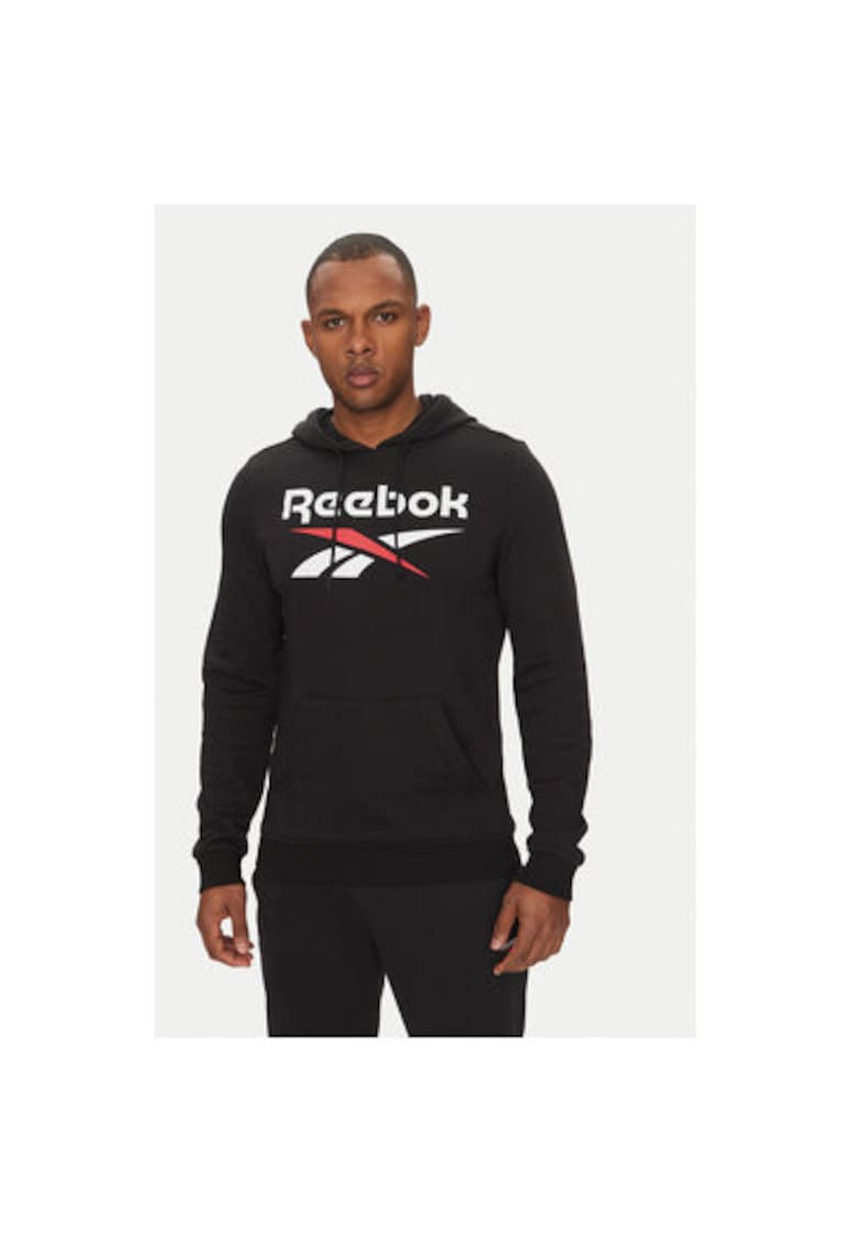 Bluza barbati  100221781 - Bumbac/Poliester reciclat - Negru - Negru