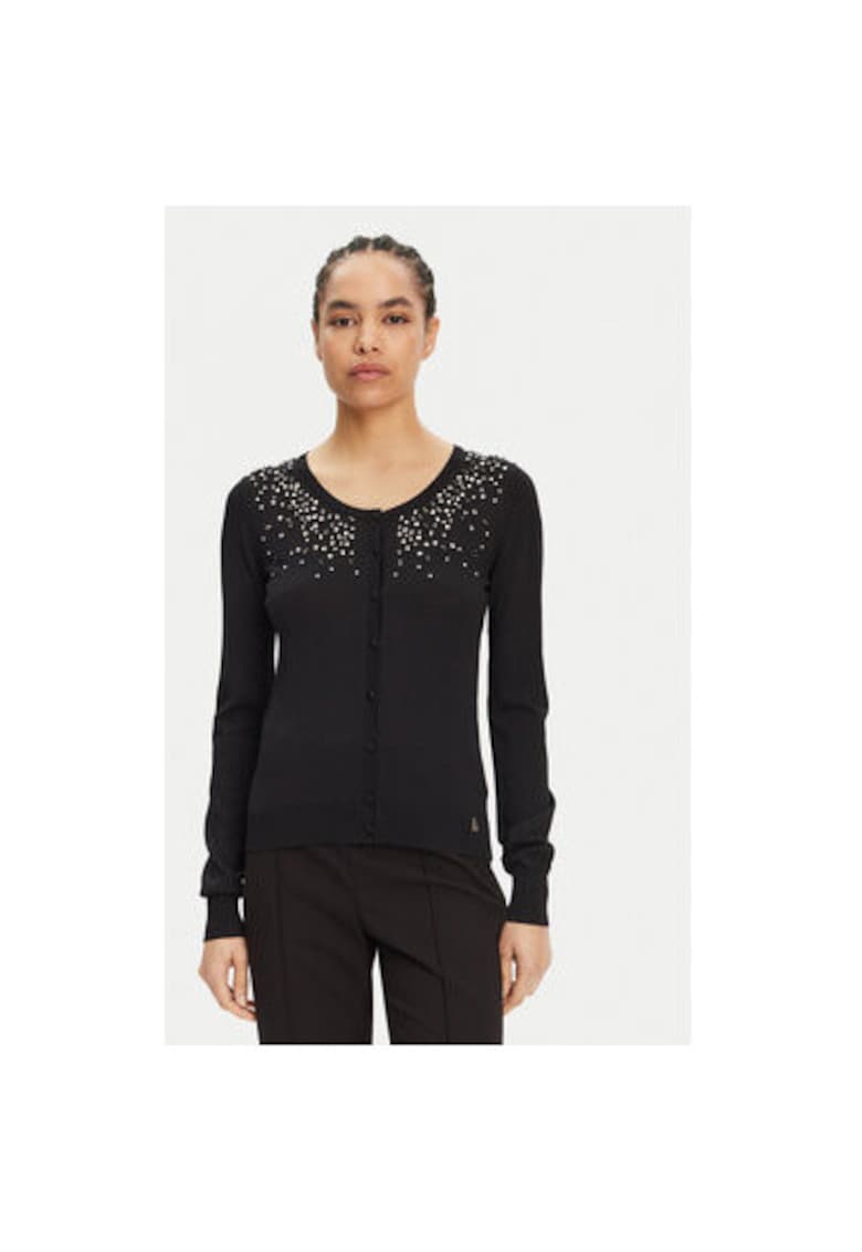 Bluza dama  ACMA001920 - material mixt - Negru - Negru