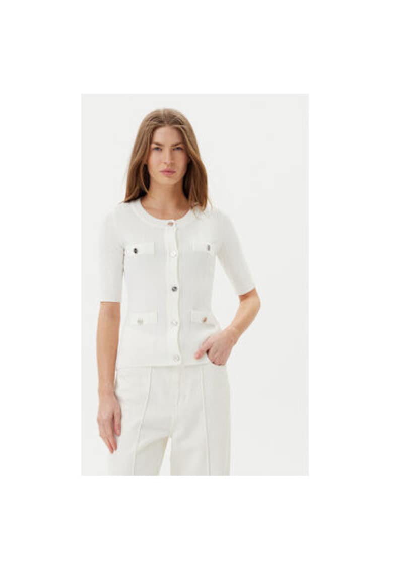 Bluza dama  ACMA001877 - Viscoza/Nylon - Ecru - Ecru