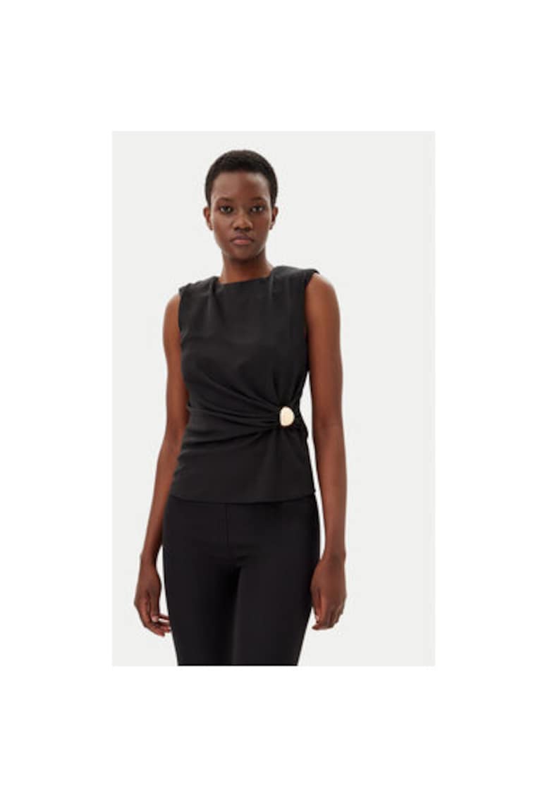 Bluza dama  YM1004C - Poliester - Negru - Negru