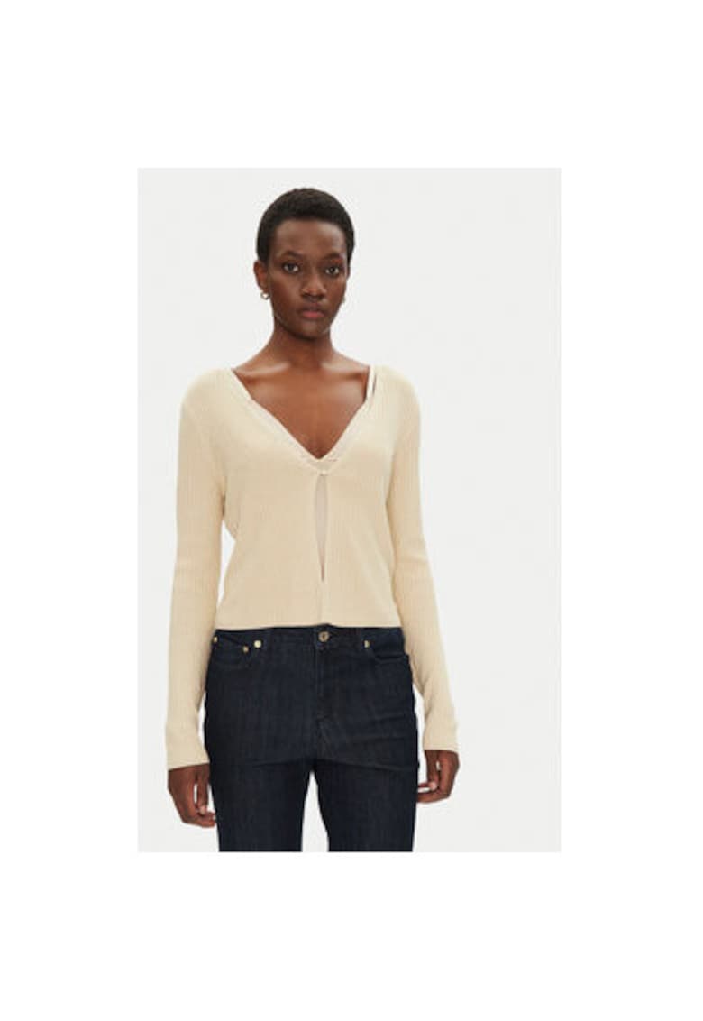Bluza dama  241-MIRZI - Viscoza/Poliester - Auriu - Auriu
