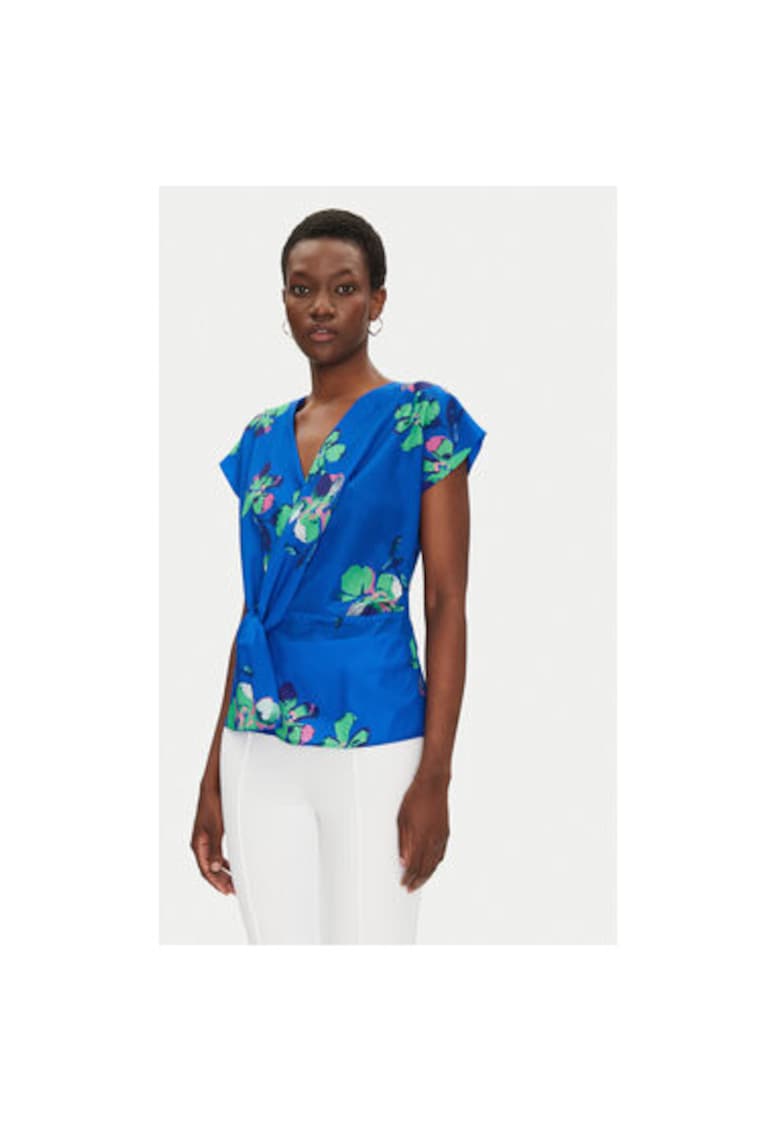 Bluza dama  251-OUZO.F - Poliester - Albastru - Albastru