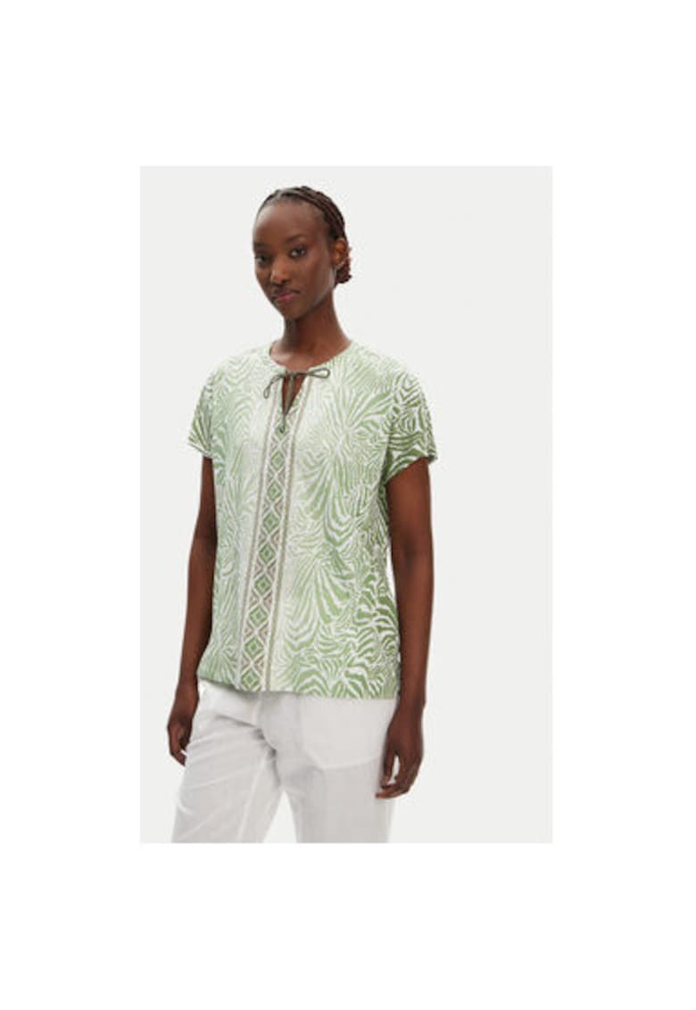 Bluza dama  11105099 - Bumbac - Verde - Verde