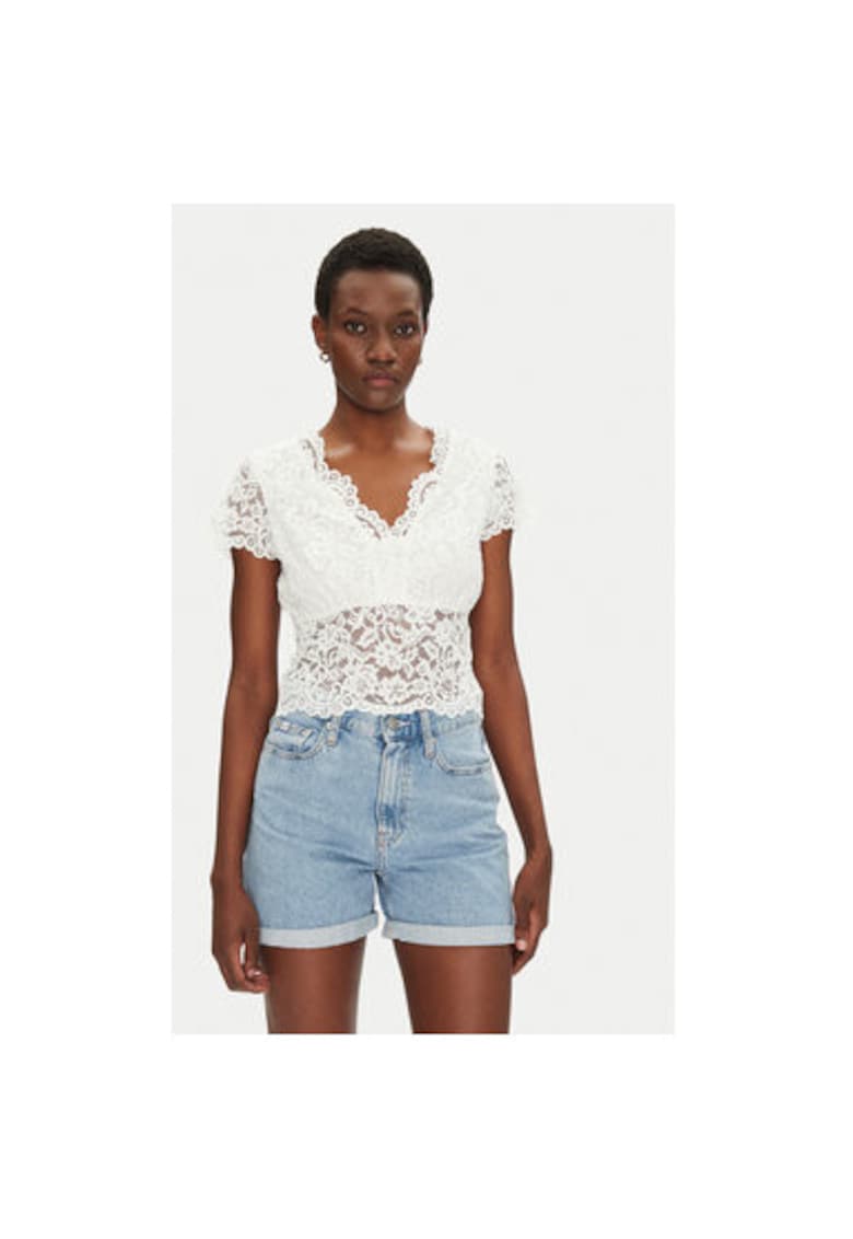 Bluza dama  241-DANSA - Poliamida/Viscoza - Ecru - Ecru