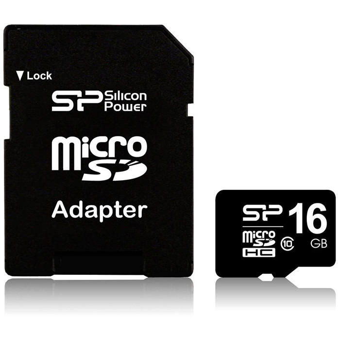 Oferte la Card microSDHC 16GB Clasa 10 cu adaptor SD