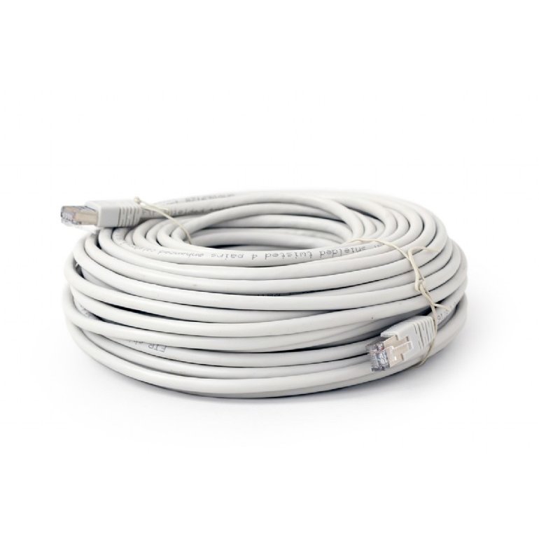 Cablu retea Patchcord RJ45 Cat 6 FTP 30 m Gri