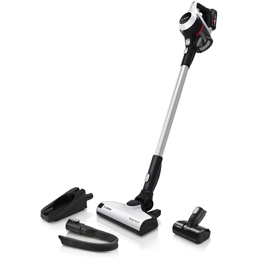 Aspirator BKS611MTB Seria 6 Stick Fara Sac Alb-Negru