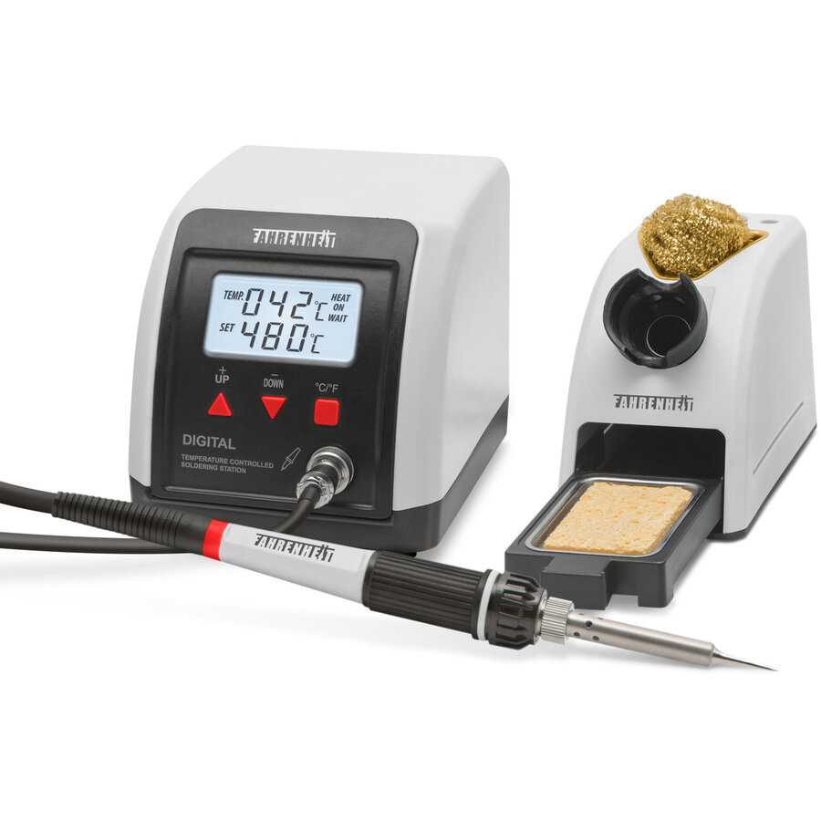 Statie de Lipit 28013 Display Digital 60W Alb/Negru