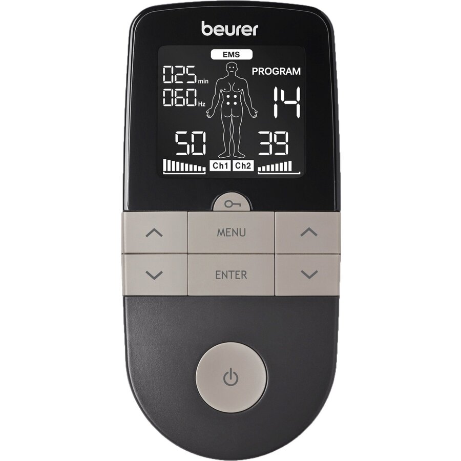 Aparat Masaj Digital TENS/EMS EM 1 RELIEF+, massage device (anthracite, electrostimulation device)