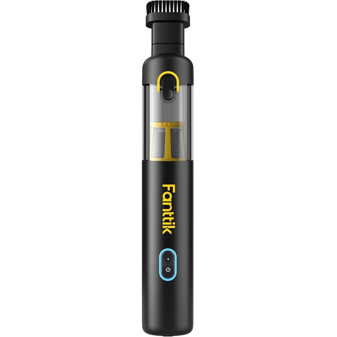 Aspirator V8 Apex, 19000Pa, 120W, 75dB, 2500mAh, USB-C, Accesorii incluse, Negru