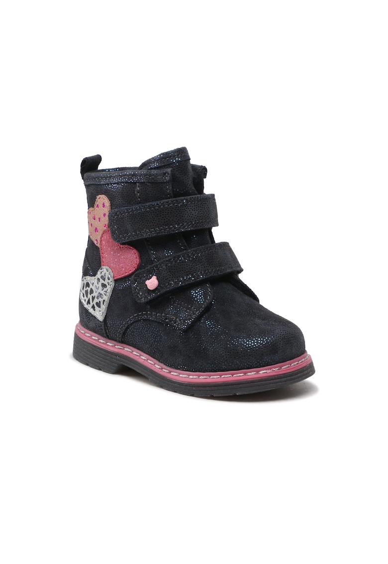 Ghete fete -  5903698766324 - Albastru - Piele naturala - Albastru