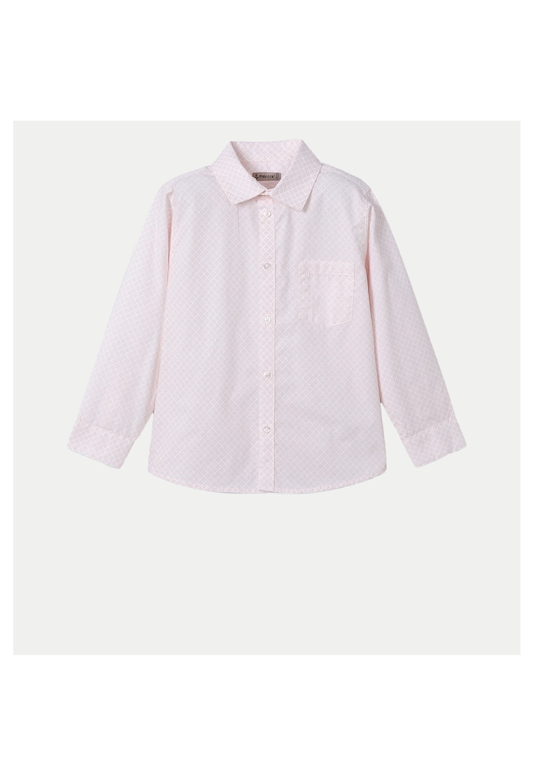 Camasa baieti  3117 - Bumbac - Roz - Roz