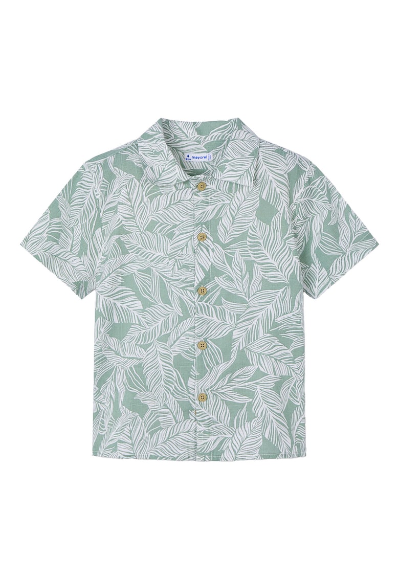 Camasa baieti  3115 - Bumbac/Viscoza - Verde - Verde