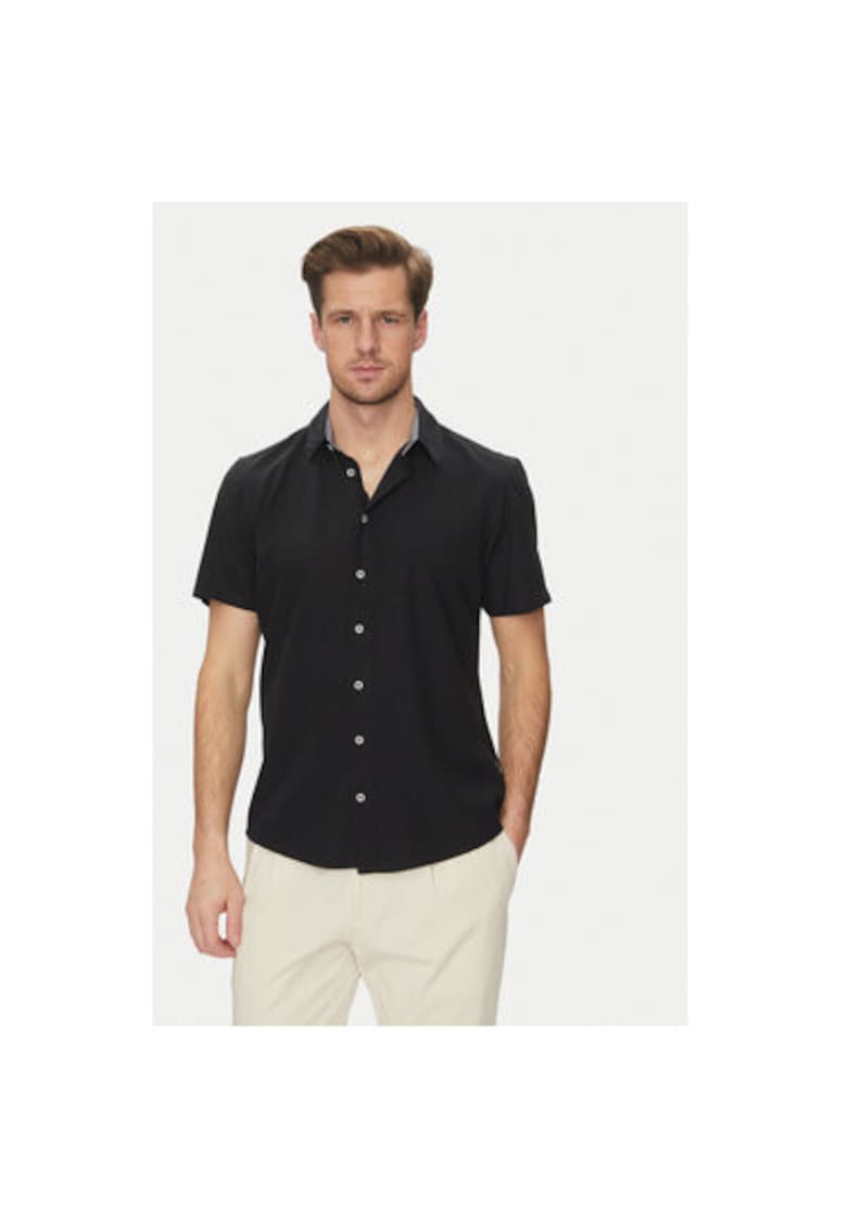 Camasa barbati  20717866 - In/Viscoza - Negru - Negru