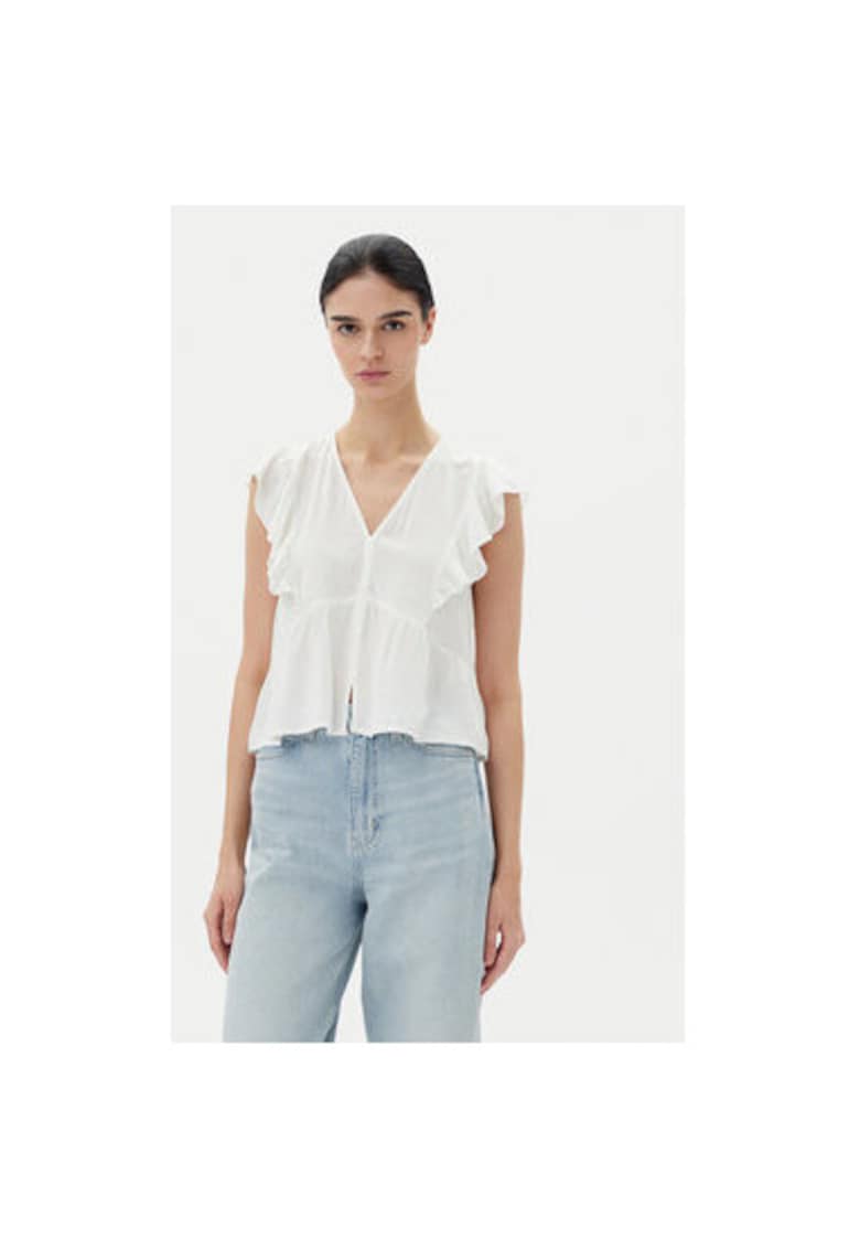 Bluza dama  15349090 - In/Viscoza - Alb - Alb