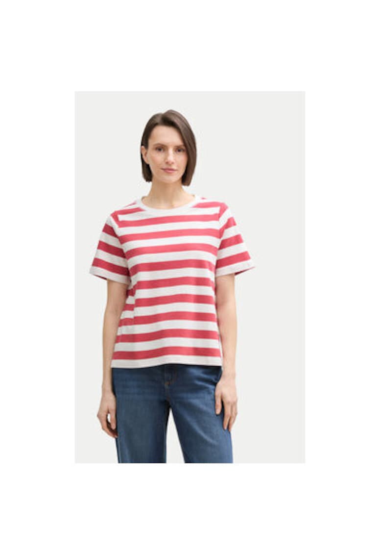 Bluza dama  Bumbac organic - Rosu - Rosu