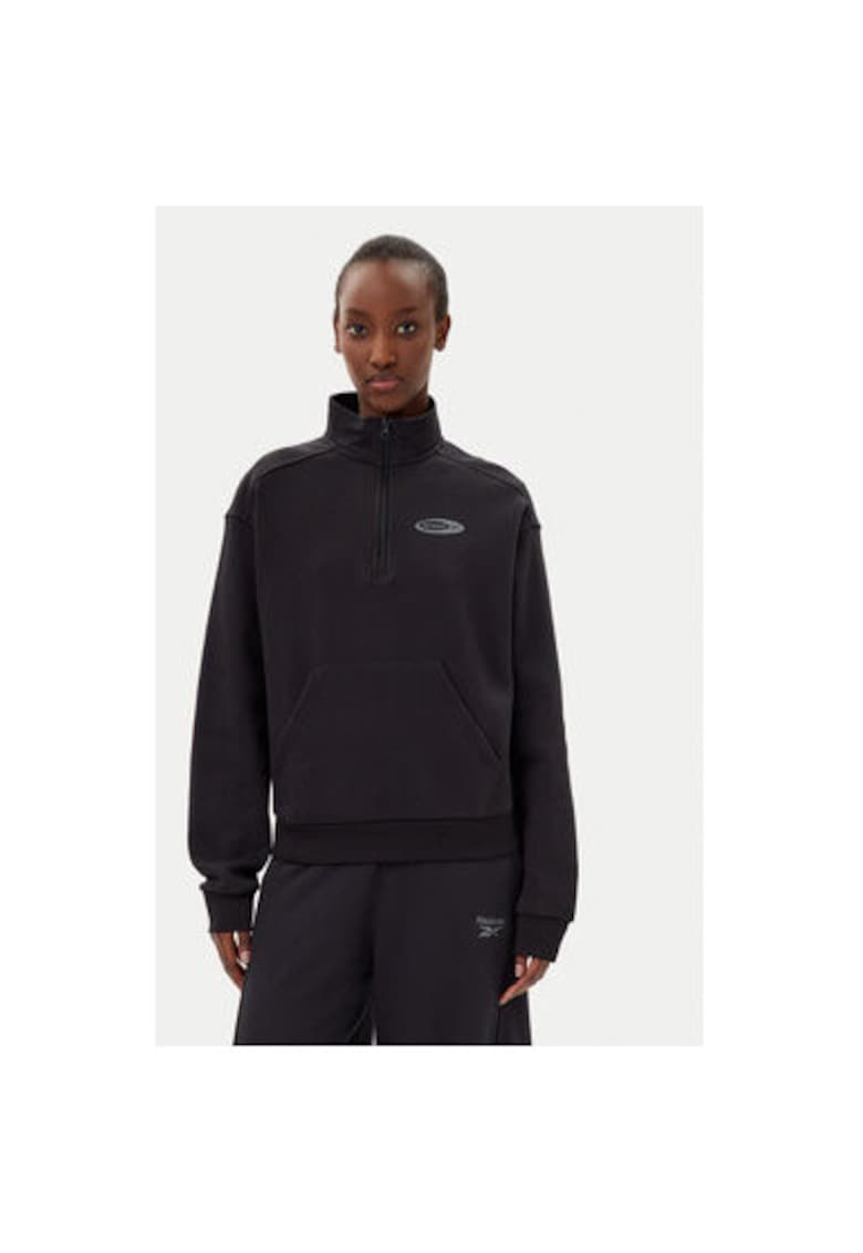 Bluza dama  100214264 - Bumbac/Elastan - Negru - Negru
