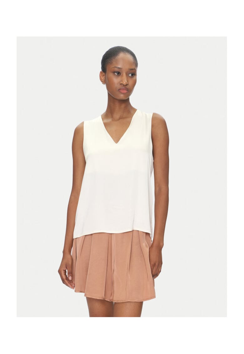 Bluza dama  TD0765 - Viscoza - Ecru - Ecru