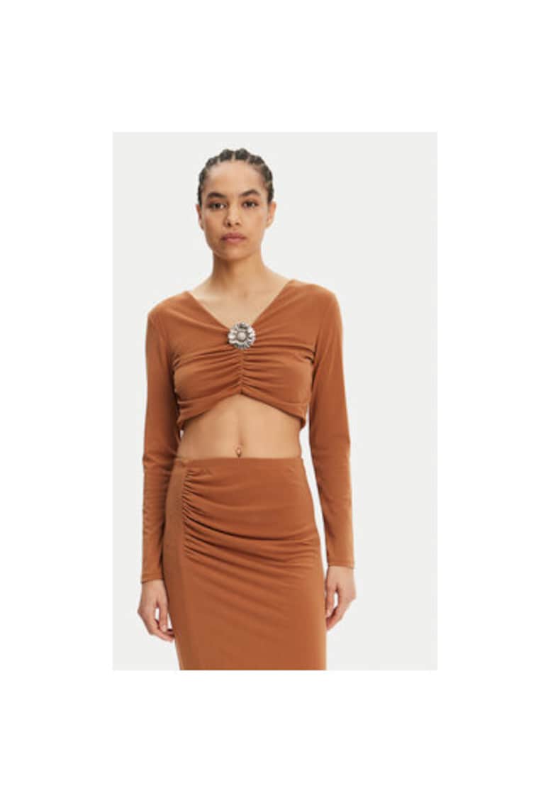 Bluza dama  UD0026 - Poliester - Maro - Maro