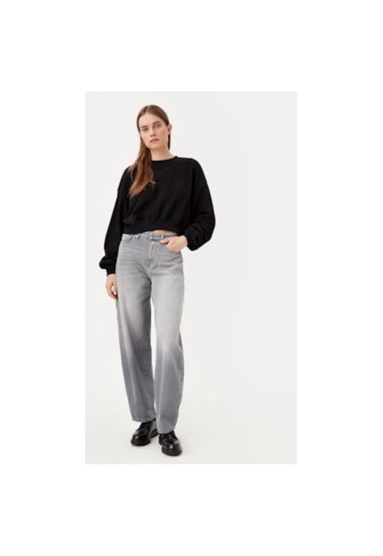 Bluza dama -  304785061 - Bumbac/Poliester - Negru - Negru