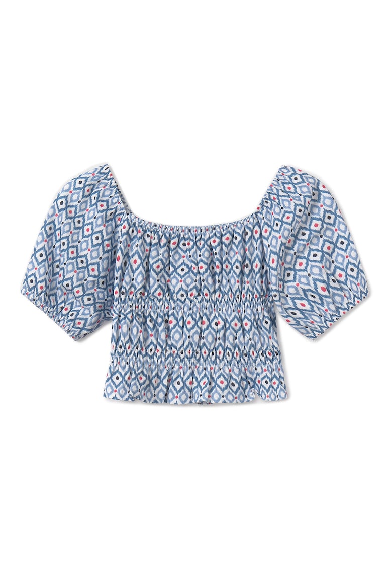 Bluza fete  6025 - Poliester - Albastru - Albastru